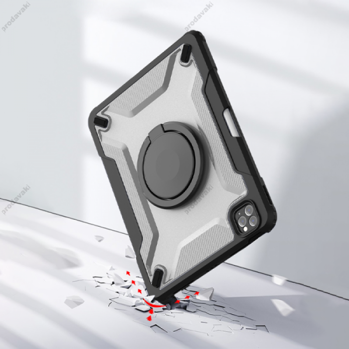 Чохол WiWU Mecha Rotative Stand Case for iPad 10.2'' (2019 / 2020 / 2021) Black