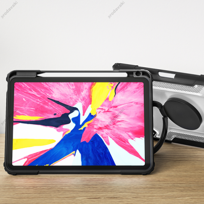 Чохол WiWU Mecha Rotative Stand Case for iPad 10.2'' (2019 / 2020 / 2021) Black