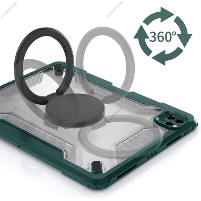 Чохол WiWU Mecha Rotative Stand Case for iPad Air 4 / iPad Air 5 10.9 2020 / 2022 Green