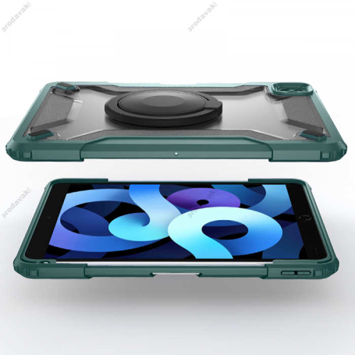 Чохол WiWU Mecha Rotative Stand Case for iPad Air 4 / iPad Air 5 10.9 2020 / 2022 Green
