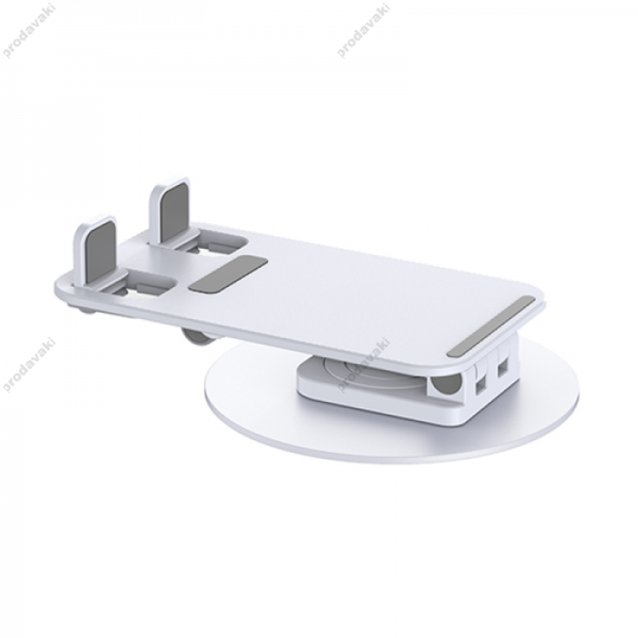 Підставка для телефонів WiWU Desktoop Rotation 360 Stand (ZM109) White