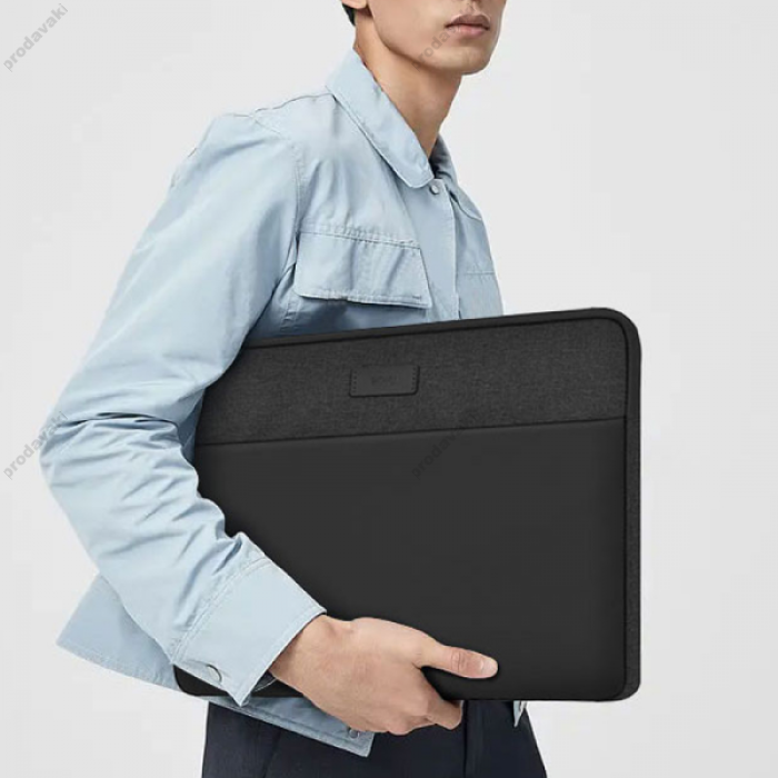 Чохол-папка WIWU Minimalist Laptop Sleeve для MacBook ноутбука планшета 13"-14.2" Black