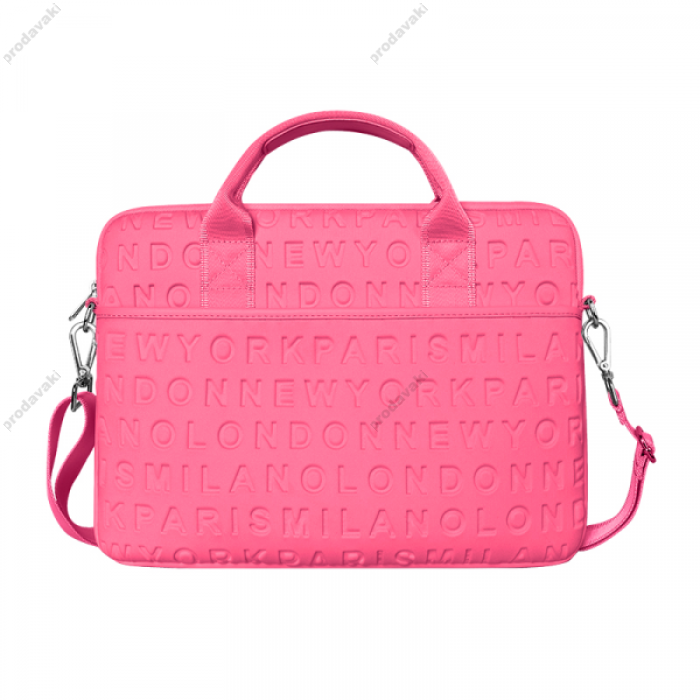 Сумка WiWU Cosmo Laptop Slim Bag для MacBook ноутбука планшета 13"-14.2" Red