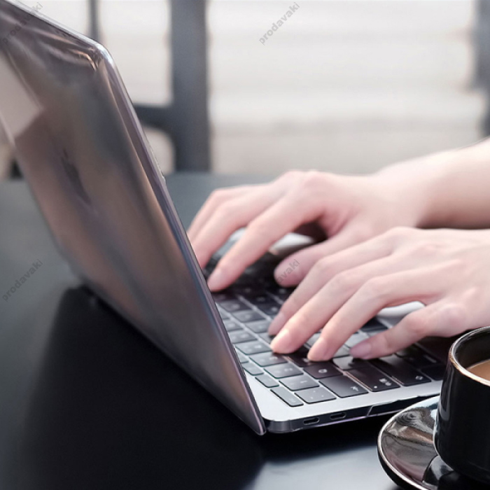 Чохол накладка WiWU Crystal Shield Case для MacBook Pro 14.2 (2021-2026) Глянцевий Crystal