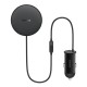 Автомобільний тримач із бездротовою зарядкою Baseus CW01 Magnetic Wireless Charging 15W (+АЗУ Type-c 25W) Black SUCX040101