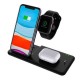 Зарядний пристрій 4 IN1 (2 iPhone, iWatch, AirPods) 15W FAST White