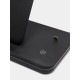 Бездротова зарядка стенд smart 3in1 fast 15w (phone+apple watch+airpods)