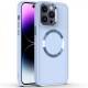 Чохол Metal Style Case with MagSafe iPhone 12 Pro Light Blue