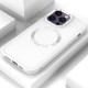 Чохол Metal Style Case with MagSafe iPhone 14 Pro Max White
