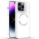 Чохол Metal Style Case with MagSafe iPhone 14 Pro Max White