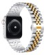 Ремінці Apple Watch Steel Band 5 Beats 42mm / 44mm / 45mm / 49mm silver-gold