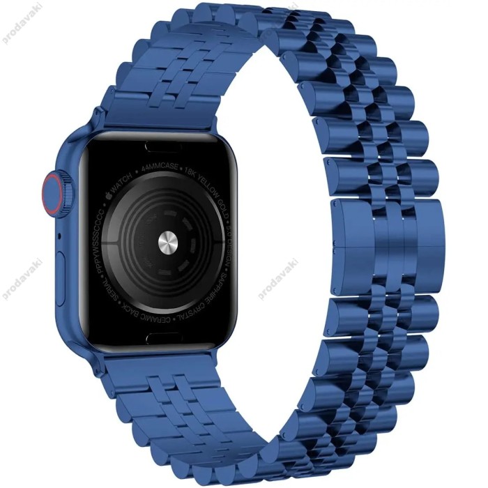 Ремінці Apple Watch Steel Band 5 Beats 38mm / 40mm / 41mm blue