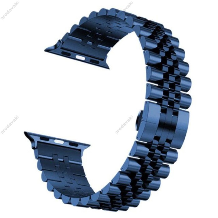 Ремінці Apple Watch Steel Band 5 Beats 38mm / 40mm / 41mm blue