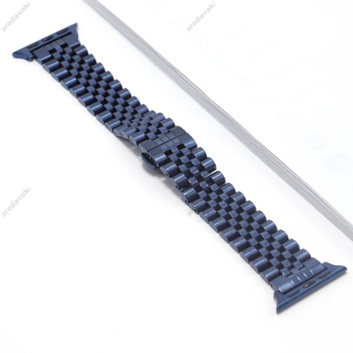 Ремінці Apple Watch Steel Band 5 Beats 38mm / 40mm / 41mm blue