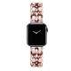 Ремінець Chanel Leather для Apple Watch 38mm / 40mm / 41mm Gold / Pink