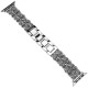 Ремінець Chanel Leather для Apple Watch 42mm / 44mm / 45mm Silver / Silver
