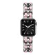 Ремінець Chanel Leather для Apple Watch 42mm / 44mm / 45mm Silver / Pink