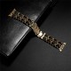 Ремінець Chanel Leather для Apple Watch 42mm / 44mm / 45mm Gold / Black