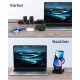 Бездротова зарядка 5 IN1 Y5 MAGSAFE (iPhone, iWatch, AirPods,Clock) 15W FAST Black