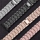 Ремінець 3-bead Diamond Metal Band для Apple Watch 42mm / 44mm / 45mm / 49mm Rose Gold