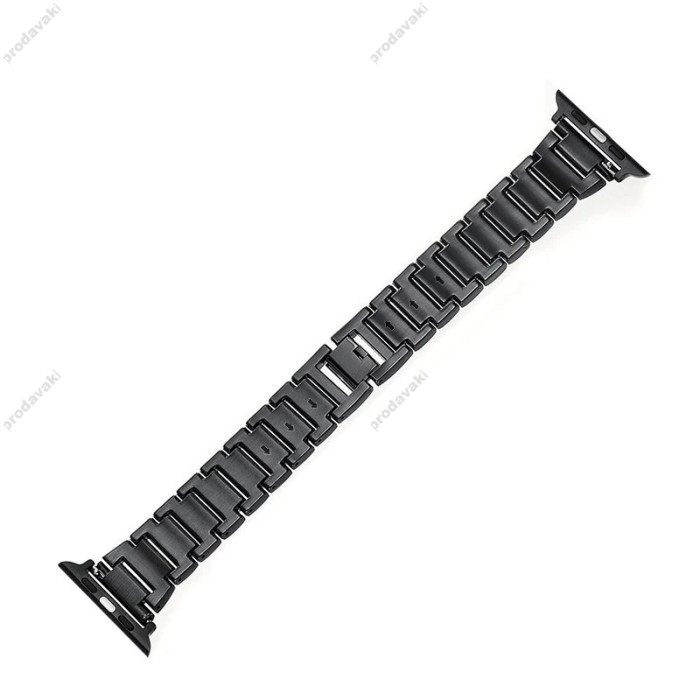 Ремінець 3-bead Diamond Metal Band для Apple Watch 38mm / 40mm / 41mm Pink
