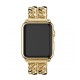 Ремінець Chanel New Metal для Apple Watch 42mm / 44mm / 45mm / 49mm Gold