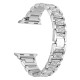 Ремінець 3-bead Diamond Metal Band для Apple Watch 38mm / 40mm / 41mm Silver