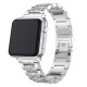 Ремінець 3-bead Diamond Metal Band для Apple Watch 38mm / 40mm / 41mm Silver