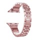 Ремінець 3-bead Diamond Metal Band для Apple Watch 38mm / 40mm / 41mm Pink