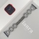 Ремінець Lady band rings для Apple Watch 42mm / 44mm / 45mm / 49mm Black