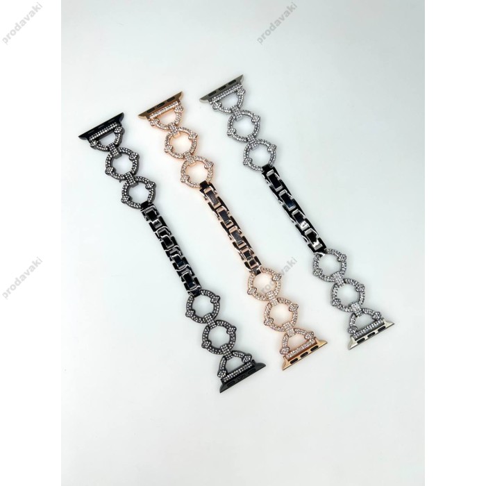 Ремінець Lady band rings для Apple Watch 38mm / 40mm / 41mm Gold