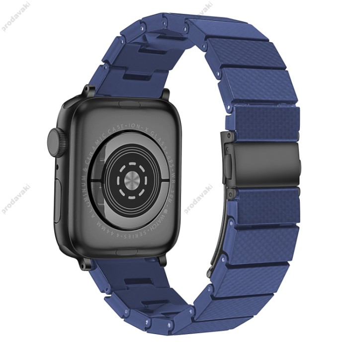 Ремінець Resin band для Apple Watch 42mm / 44mm / 45mm / 49mm Blue