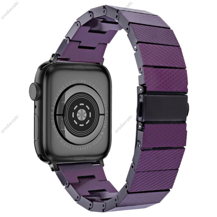 Ремінець Resin band для Apple Watch 42mm / 44mm / 45mm / 49mm Deep Purple