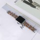 Ремінець Chanel Leather для Apple Watch 38mm / 40mm / 41mm Silver / Brown