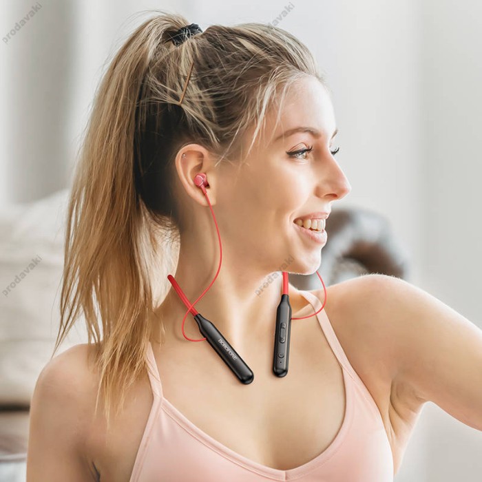 Бездротові Bluetooth навушники Borofone BE56 Powerful BT 5.0 Black