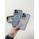 Чохол MATTE Guard ring / holder MagSafe Case for iPhone 15 Sierra Blue