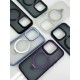 Чохол MATTE Guard ring / holder MagSafe Case for iPhone 15 Sierra Blue