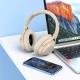 Бездротові Bluetooth навушники Hoco W37 Sound Active Noise Gold Champagne