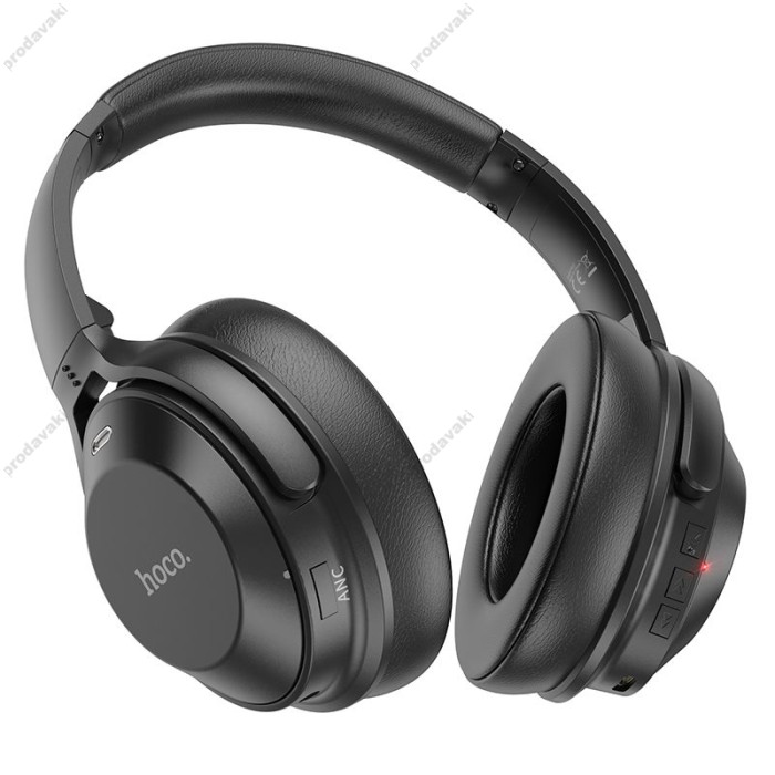 Бездротові Bluetooth навушники Hoco W37 Sound Active Noise Ultimate Black