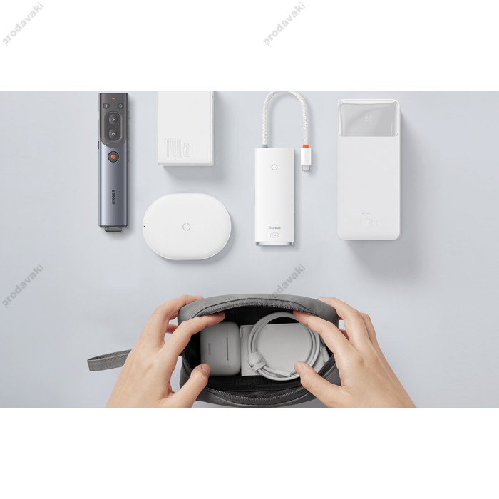 Сумка-органайзер для гаджетів Baseus Easy Journey Series Dark Gray (LBJX010013)