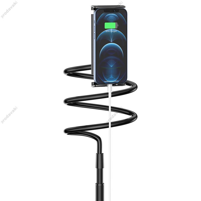 Настільна підлоговий Hoco PH42 Vigour retractable lazy stand 4.5-10 Black