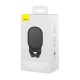 Автомобільний тримач із бездротовою зарядкою Baseus Stable Gravitational Wireless Charging Car Mount Pro 15W (Air Outlet Version) Black SUWX030001