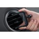 Автомобільний тримач Baseus Metal Age Ⅱ Gravity Car Mount (Round Air Vent Version) Dark Grey SUJS030013
