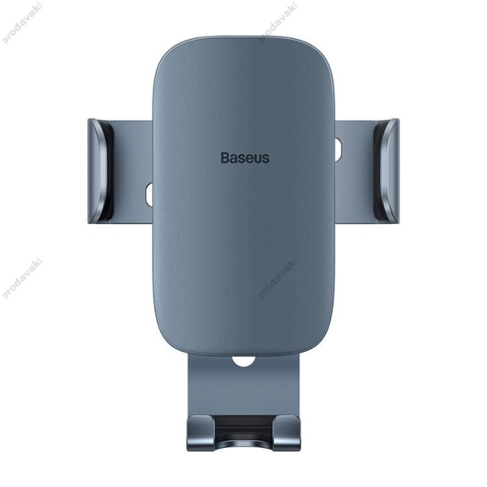 Автомобільний тримач Baseus Metal Age Ⅱ Gravity Car Mount (Round Air Vent Version) Dark Grey SUJS030013