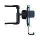 Автомобільний тримач Baseus Metal Age Ⅱ Gravity Car Mount (Round Air Vent Version) Dark Grey SUJS030013