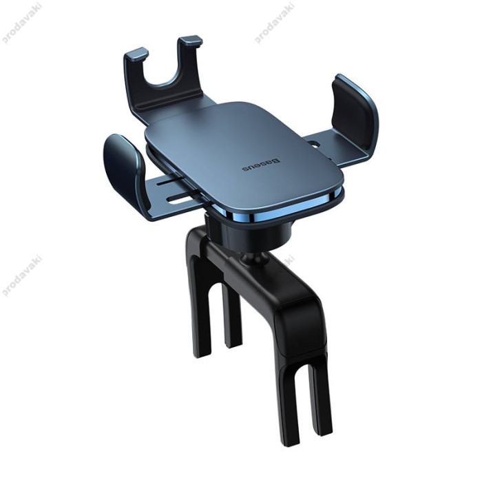 Автомобільний тримач Baseus Metal Age Ⅱ Gravity Car Mount (Round Air Vent Version) Dark Grey SUJS030013