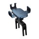Автомобільний тримач Baseus Metal Age Ⅱ Gravity Car Mount (Round Air Vent Version) Dark Grey SUJS030013