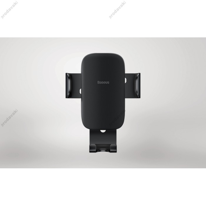 Автомобільний тримач Baseus Metal Age Ⅱ Gravity Car Mount (Round Air Vent Version) Black SUJS030001