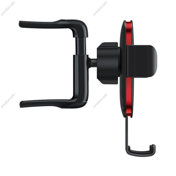 Автомобільний тримач Baseus Metal Age Ⅱ Gravity Car Mount (Round Air Vent Version) Black SUJS030001