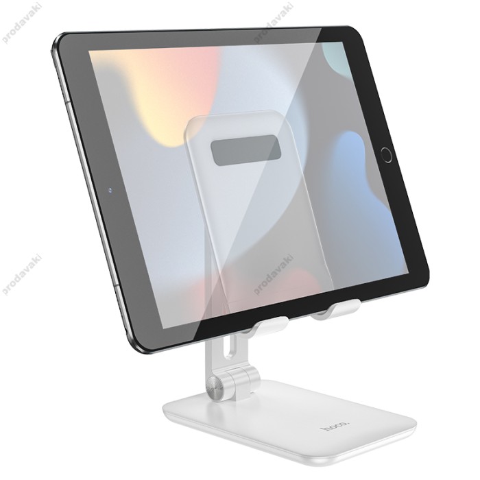 Настільна підставка Hoco HD1 Admire folding tablet desktop stand 4,7-10,5 White